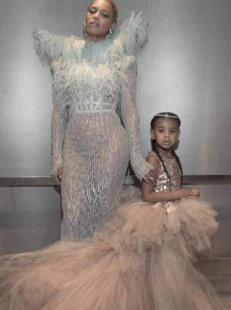 Beyonce and Blue VMAS