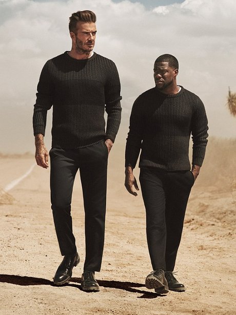 David Beckham Kevin Hart H&M