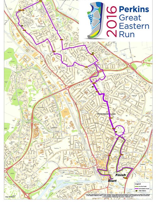 Perkins Great Eastern Run Road Closures Heart Cambridgeshire