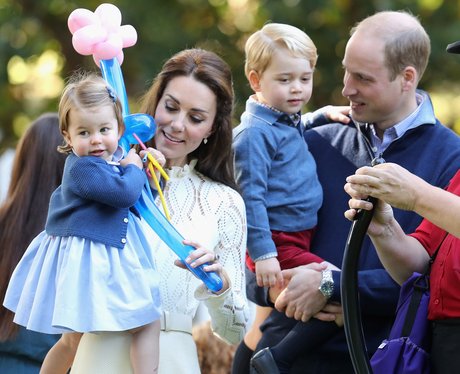 Princess Charlotte, mum and dad