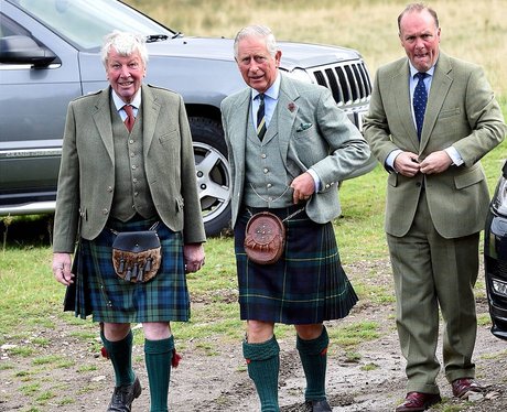 The Prince of Wales (67) and Duke of Rothesay rock the tartan kilts ...