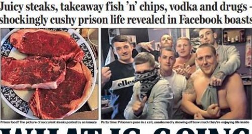 Guys Marsh Prison Dorset photos newspaper