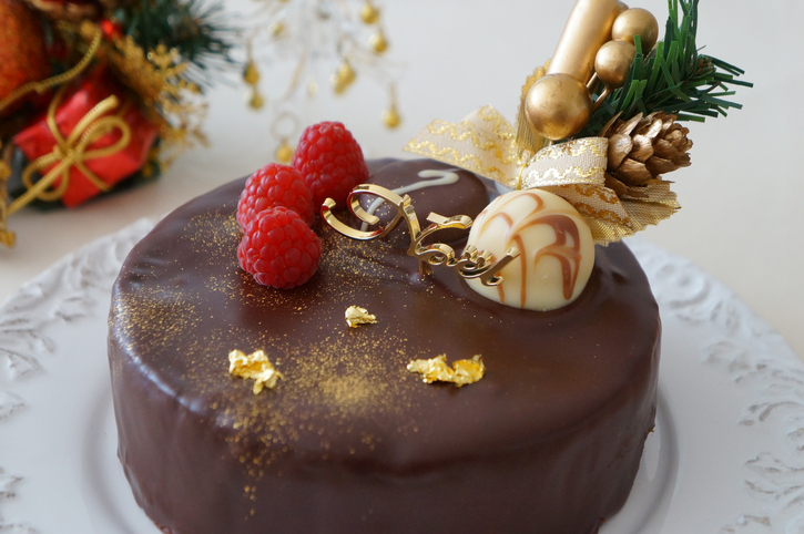 Nigella's Chocolate Christmas Cake | The Fuzzy Times