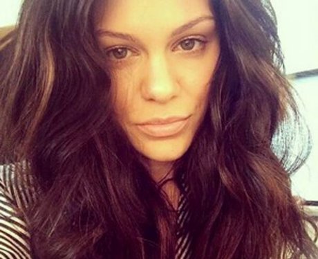 Jessie J long hair selfie