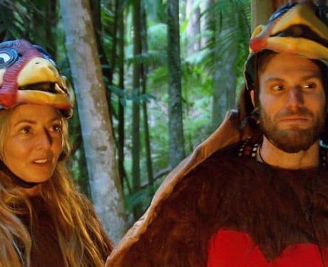 Carol Vorderman and Joel Dommett Im a Celeb 2016