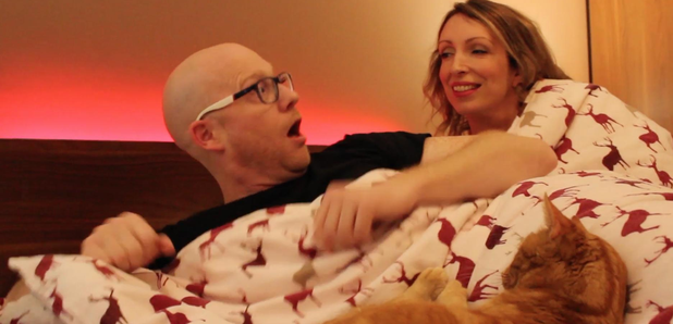 matt and vic in bed