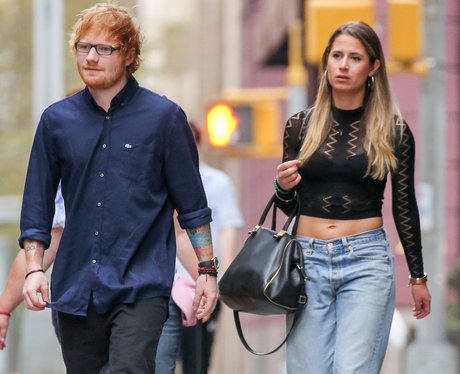Ed Sheeran and Cherry Seaborn In New York