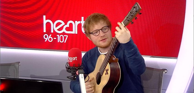 Ed Sheeran in Heart Studio