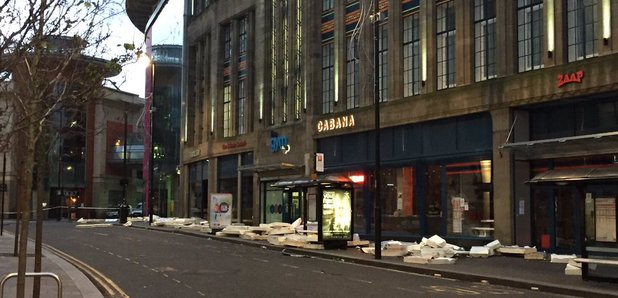 Storm Damage by The Gate in Newcastle