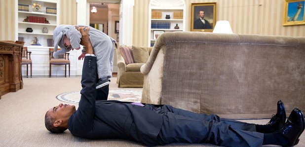 Waving Goodbye To Barack Obama With The Most Beaut