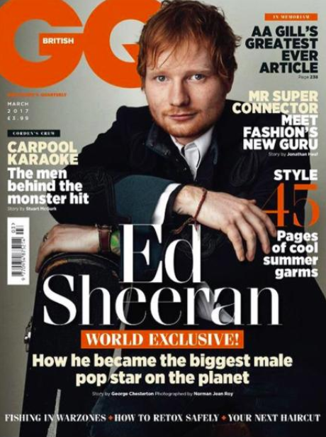 Ed Sheeran GQ