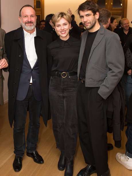 Scarlett Johannson and Romain Dauriac
