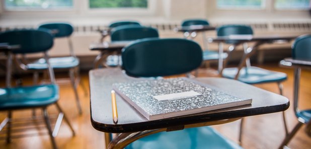 Empty classroom