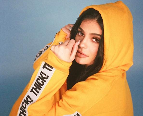 Kylie Jenner shows off her latest fashion range with a sultry selfie ...