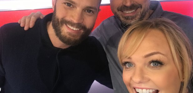 Jamie Dornan With Jamie And Emma