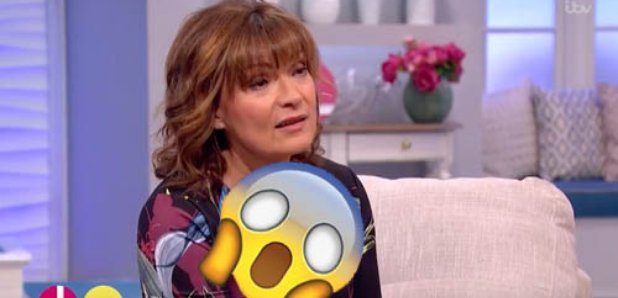 Lorraine dress backwards on This Morning
