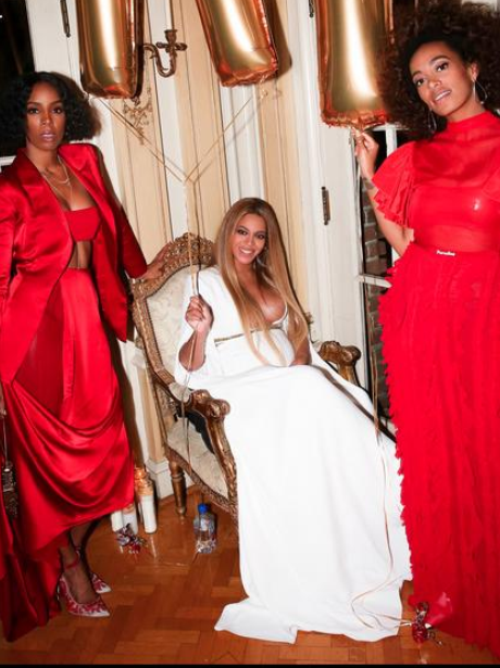 Beyonce parties after Grammy win Kelly Rowland and