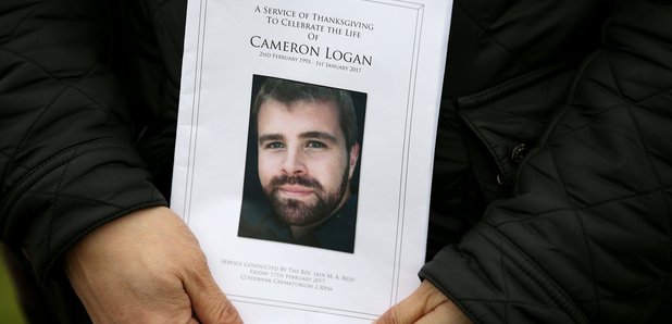 Cameron Logan's funeral
