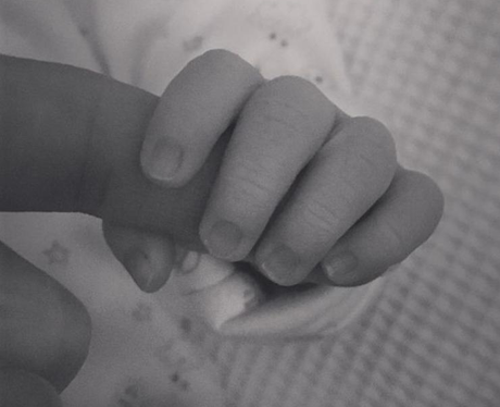 Alex Jones' announces baby name