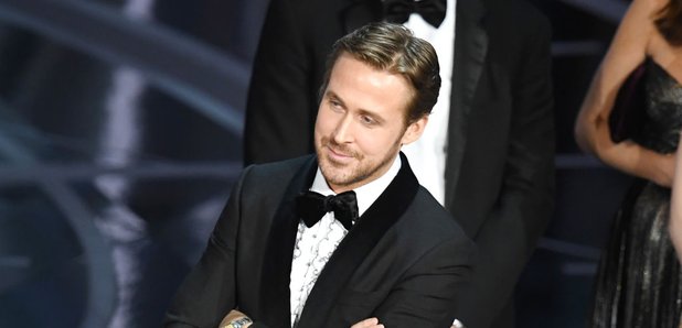Ryan Gosling Smirking Oscars La La Land Mix-up