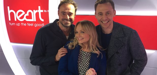 Tom Hiddleston With Jamie And Emma