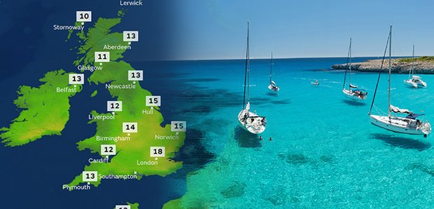 Forget Ibiza! UK Weather To Match Spanish Island..