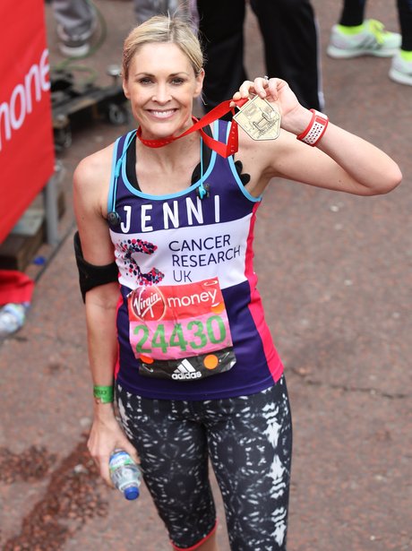 Jenni Falconer London Marathon