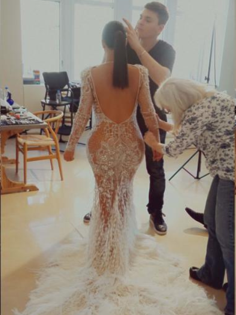 Kim Kardashian Shares Exclusive Behind-The-Scene P