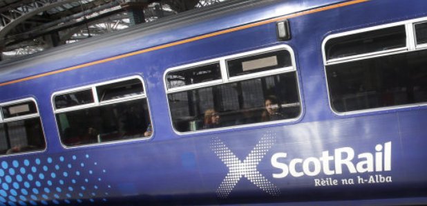 Train at Glasgow Central