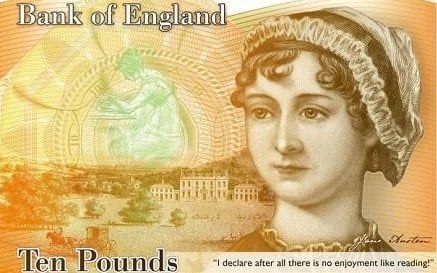 Jane Austen £10 Note