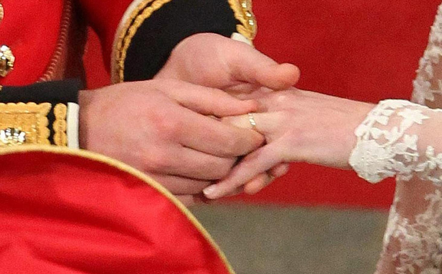 Kate Middleton nail polish wedding day