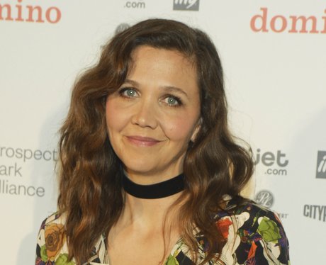 Maggie Gyllenhaal Looks Fabulous In Floral Dress At Store Opening