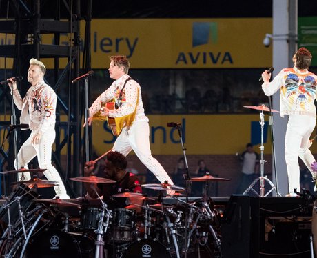 Take That at Carrow Road Norwich
