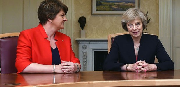 Theresa May Arlene Foster