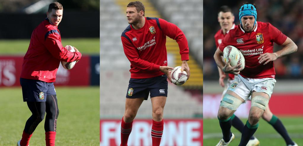 Dan Biggar, George North, Justin Tipuric