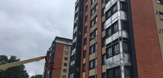 Sandwell Council Tower Cladding
