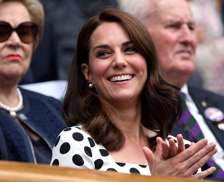 Kate Middleton Wimbledon new hair