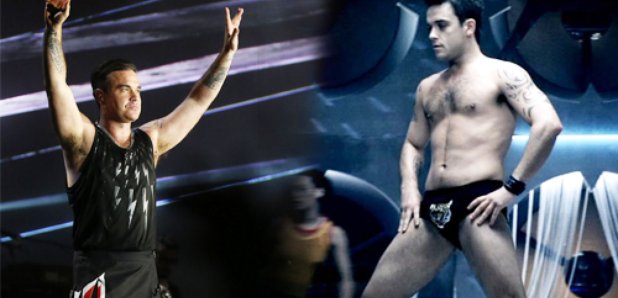 Robbie Williams Tiger Pants Gig Asset