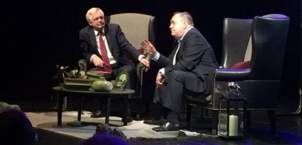 Alex Salmond David Davis Edinbuegh Festival 2017