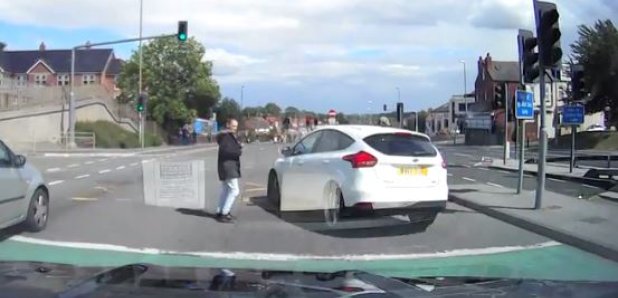 Dashcam footage