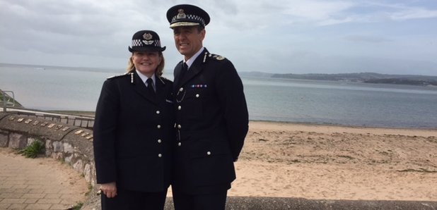 Dorset Chief Constable Debbie Simpson and Devon &