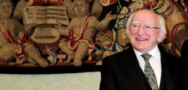 President of Ireland Michael D Higgins