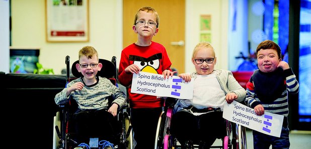Kids from Spina Bifida Hydrocephalus Scotland
