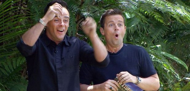 Ant and Dec I'm A Celebrity Shocked