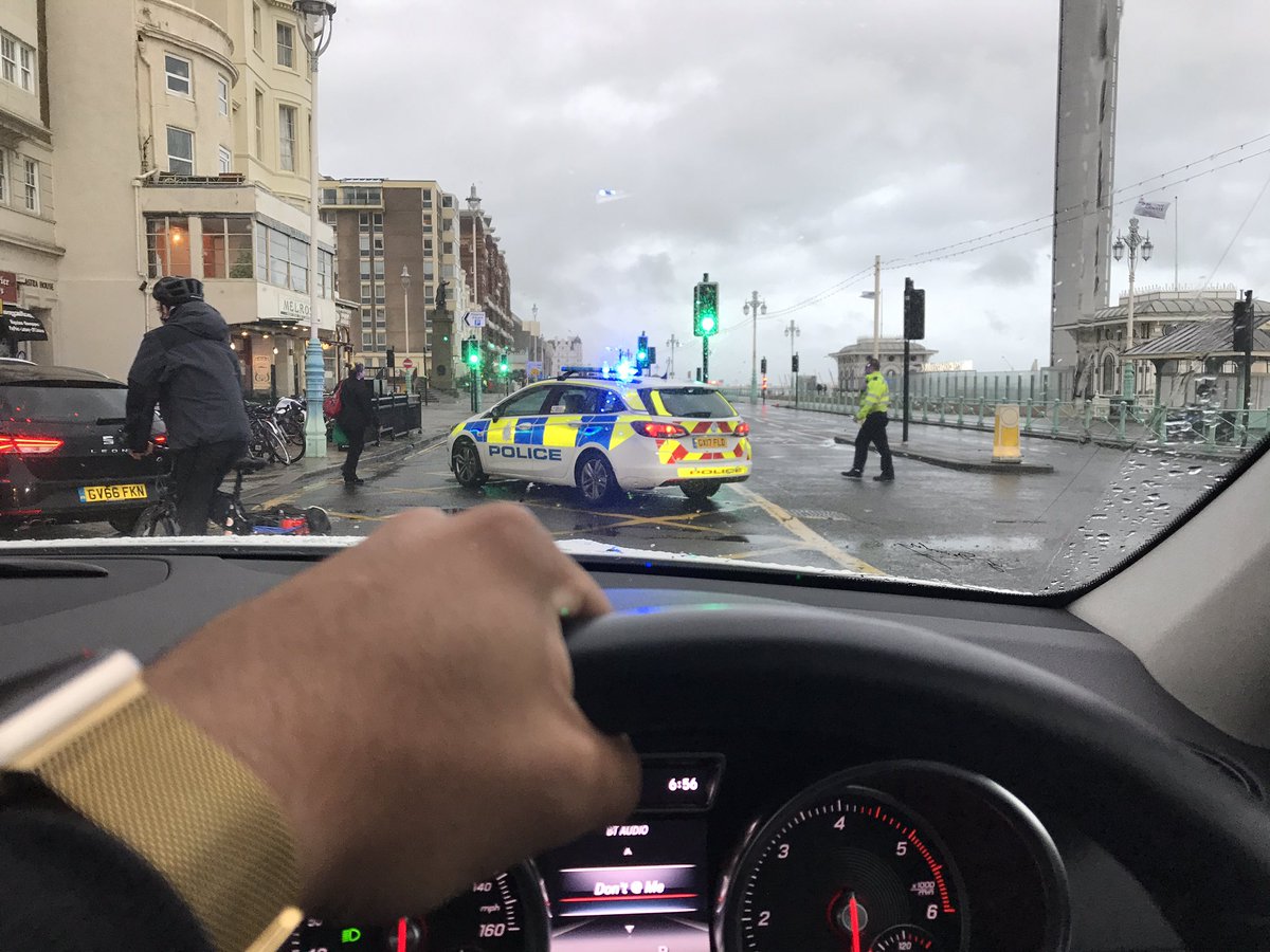 Evacuation in Brighton