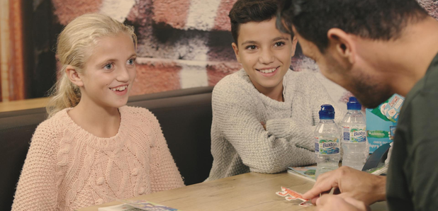 Peter Andre with Junior and Princess