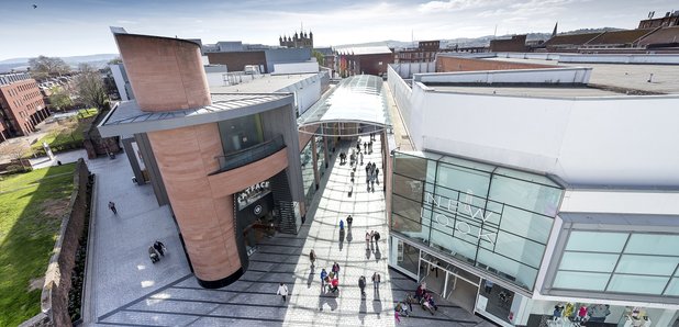 Princesshay 10th shopping centre