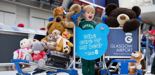 Lost teddies Glasgow Airport