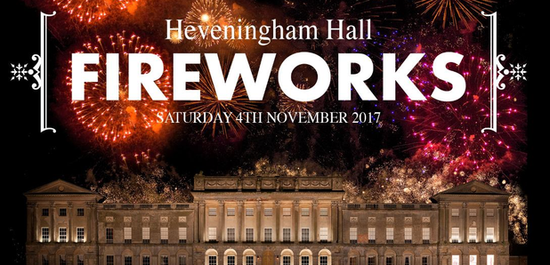 Win £200 &amp; Tickets To Heveningham Hall Fireworks - Heart East Anglia