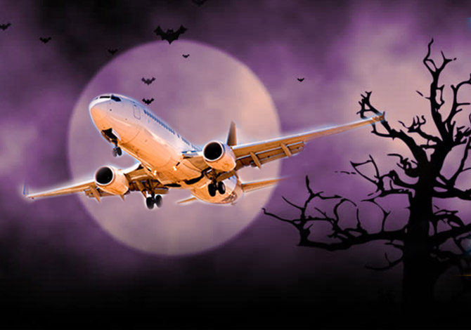 spooky plane 